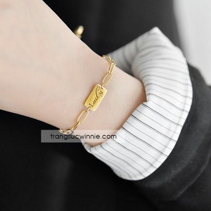  Lắc tay titan Lucky chain 