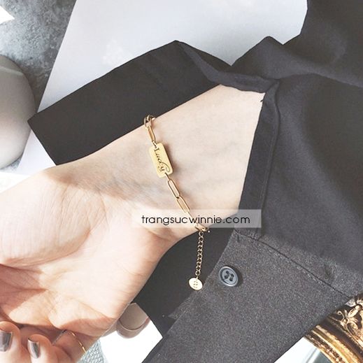  Lắc tay titan Lucky chain 