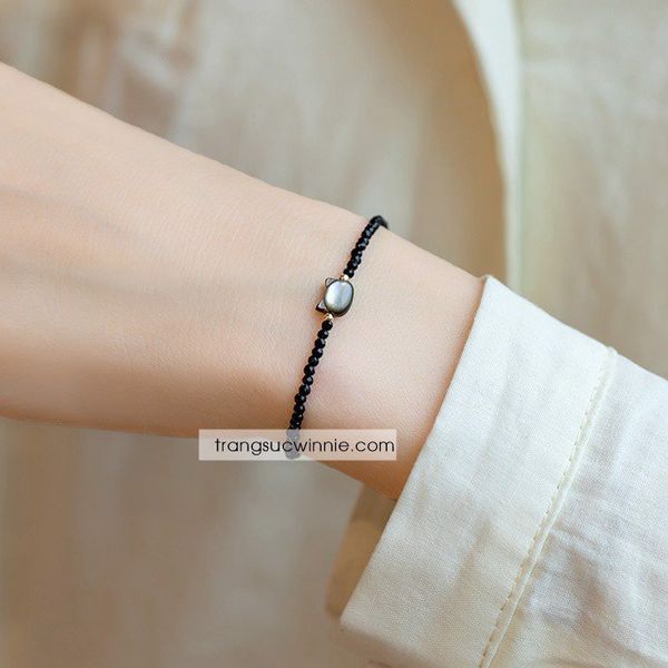  Lắc tay titan Mèo đen 