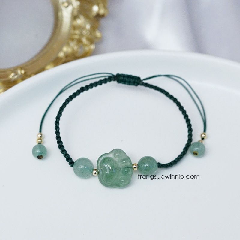  Lắc tay Dây mèo xanh 