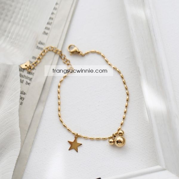  Lắc tay titan Mickey Star 