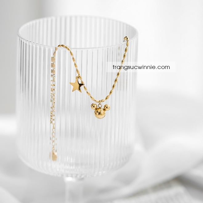  Lắc tay titan Mickey Star 