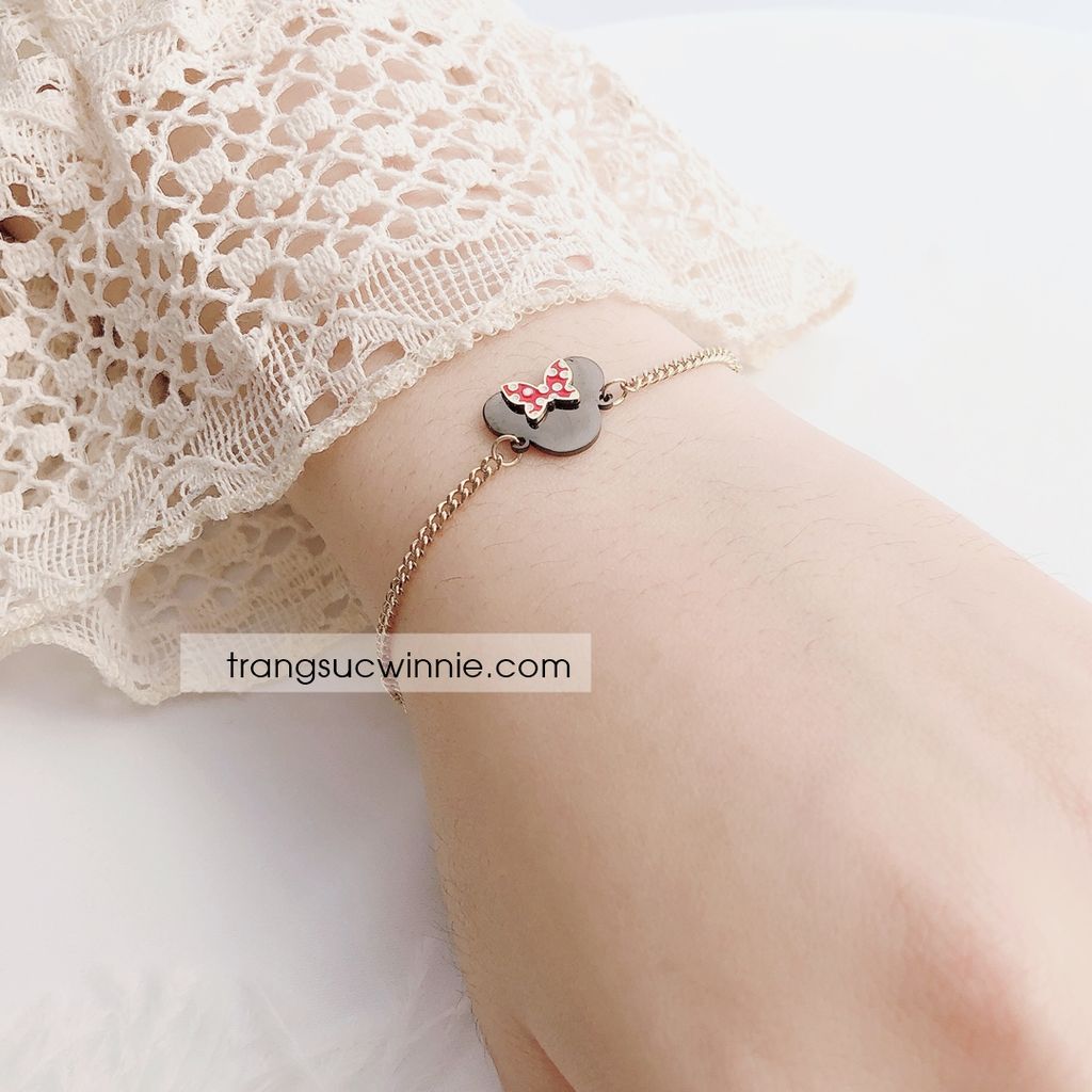  Lắc tay titan Minnie 