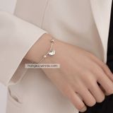  Lắc tay titan Nacre heart B 