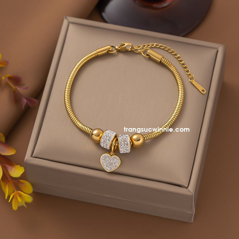  Lắc tay titan Naky charm 