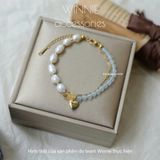  Lắc tay Titan ngọc trai Aqua Heart 