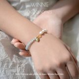 Lắc tay Titan ngọc trai Aqua Heart 