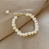  Lắc tay Ngọc trai thô 