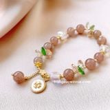 Lắc tay Đá dâu clover 