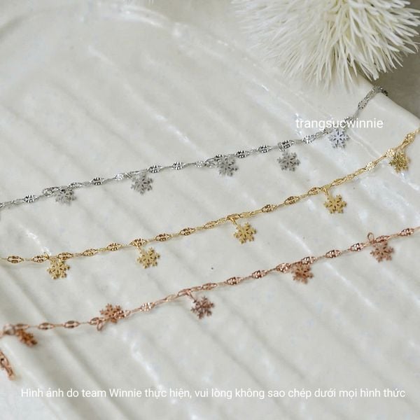  Lắc tay Titan Snowflake 