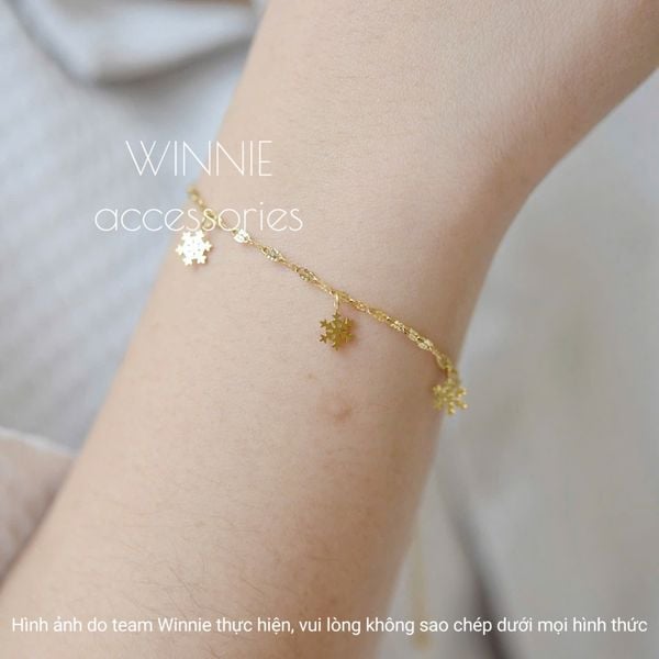  Lắc tay Titan Snowflake 