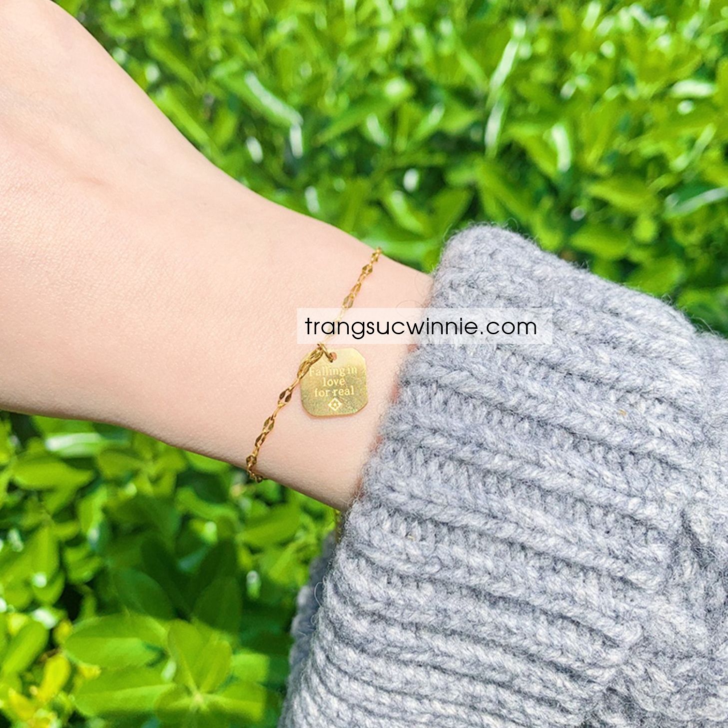  Lắc tay titan Square twist 