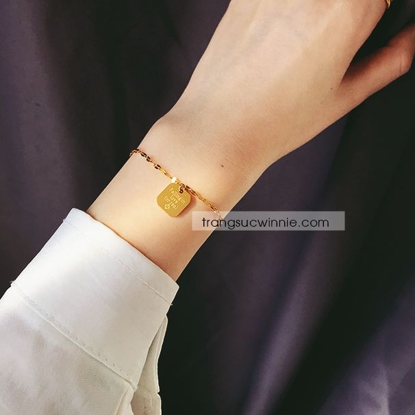  Lắc tay titan Square twist 
