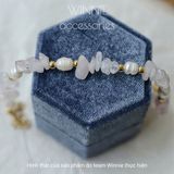  Lắc tay Titan Thạch anh hồng 