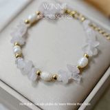  Lắc tay Titan Thạch anh hồng 