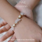  Lắc tay Titan Thạch anh hồng 