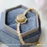  Lắc tay titan Thược dược trắng 