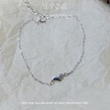  Lắc tay Bạc S925 Tim Ú 