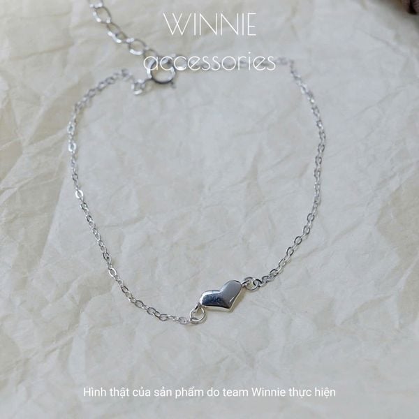  Lắc tay Bạc S925 Tim Ú 
