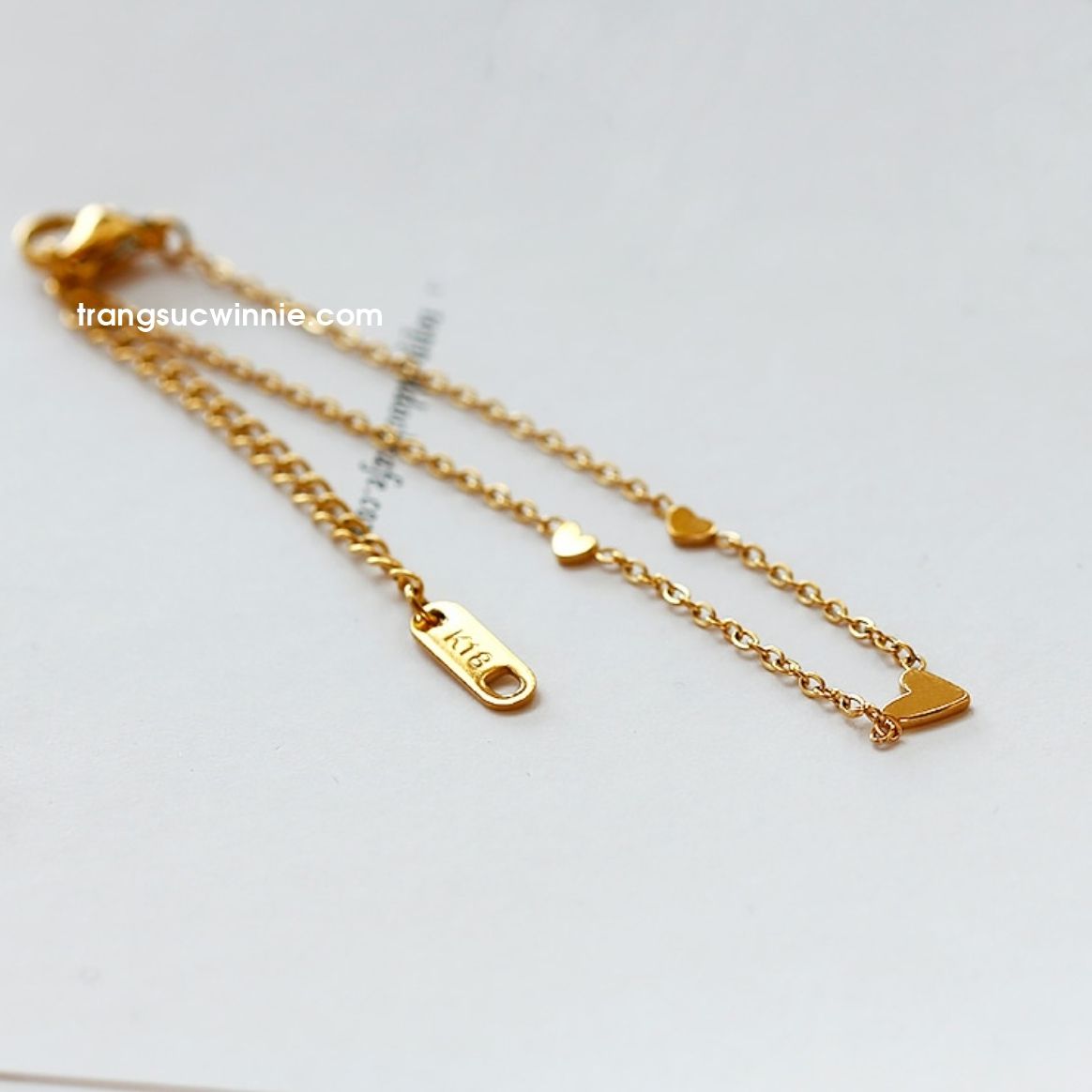  Lắc tay titan Triheart 