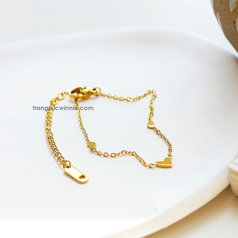  Lắc tay titan Triheart 