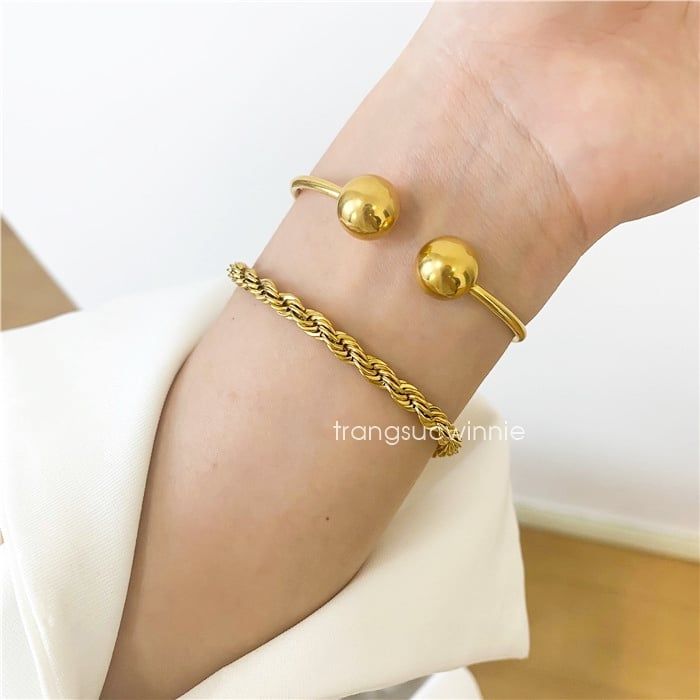  Lắc tay titan Twist mihi L 