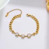  Lắc tay titan VCA 3 hoa 