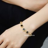  Lắc tay titan VCA 3 hoa 