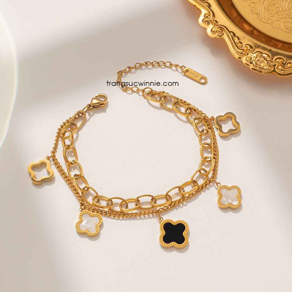  Lắc tay titan VCA chain VG 