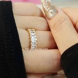  Nhẫn titan Baguette 