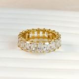  Nhẫn titan Baguette 