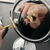  Nhẫn titan Bướm 3D 