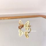  Nhẫn titan Bướm 3D 