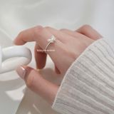  Nhẫn Bạc S925 Bướm pastel 