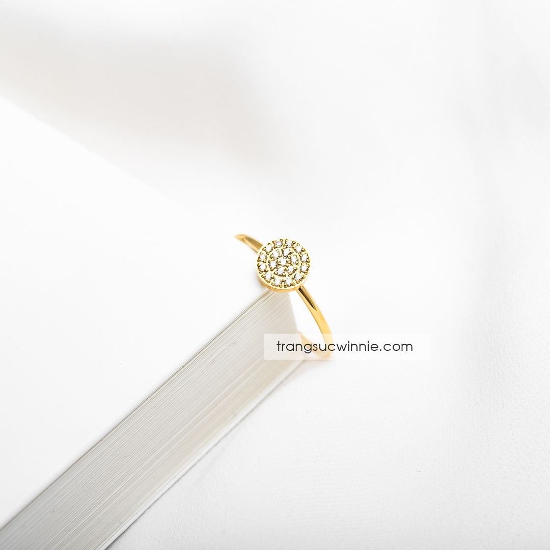  Nhẫn titan Charm 