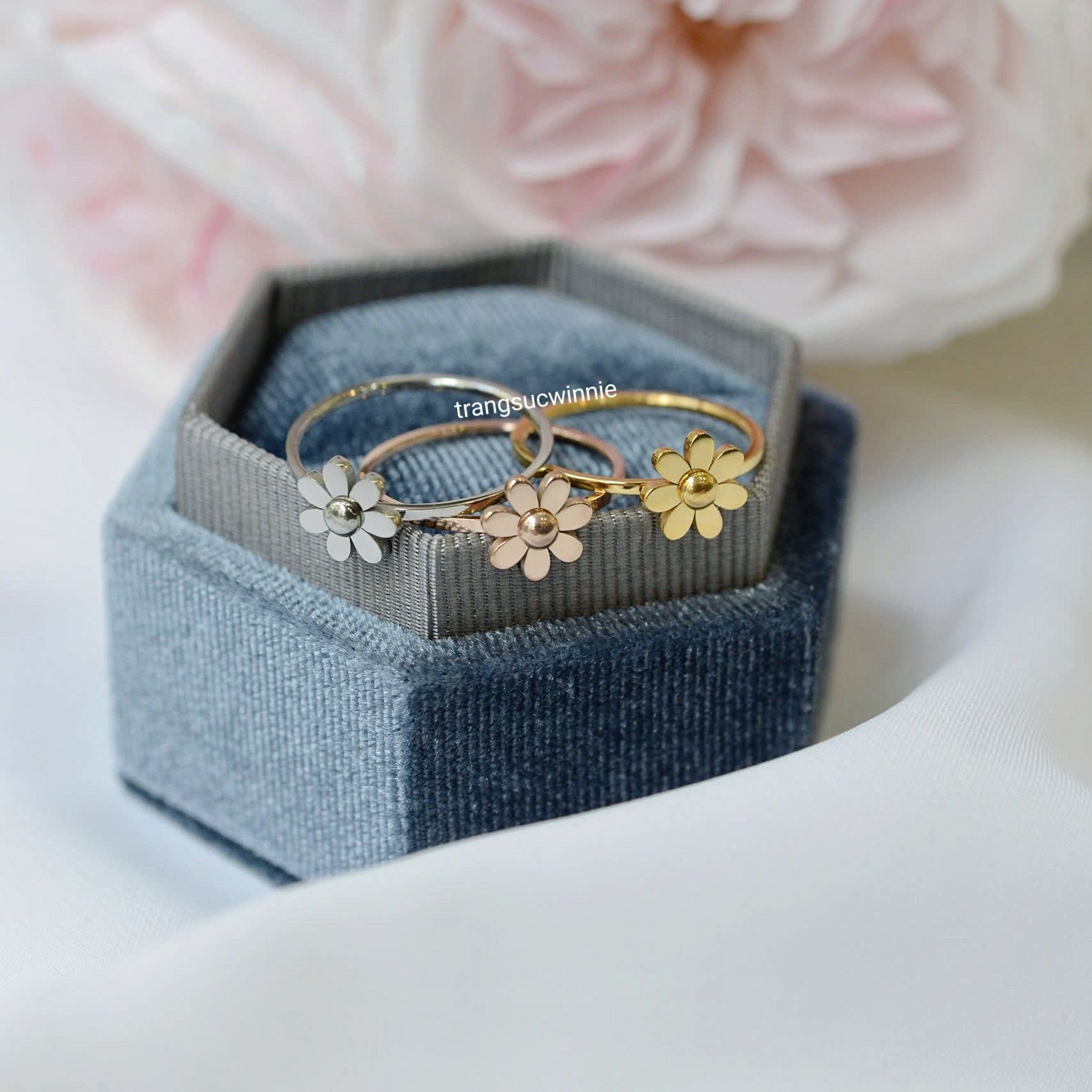  Nhẫn titan Daisy VG 