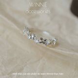  Nhẫn bạc S925 Floral X 