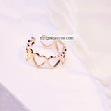  Nhẫn titan Heart 