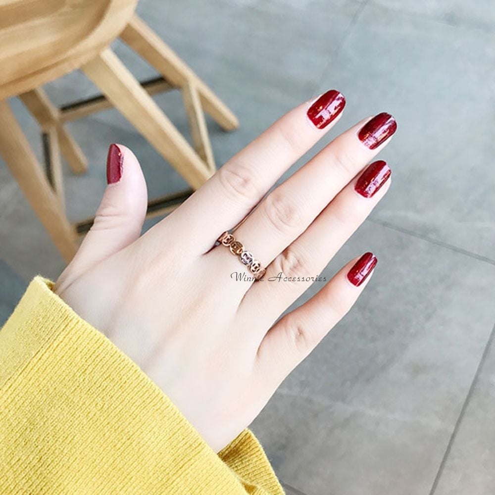  Nhẫn titan kim tiền VH 