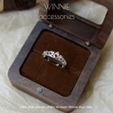  Nhẫn bạc S925 Princess 