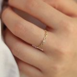  Nhẫn Bạc S925 Wavy 