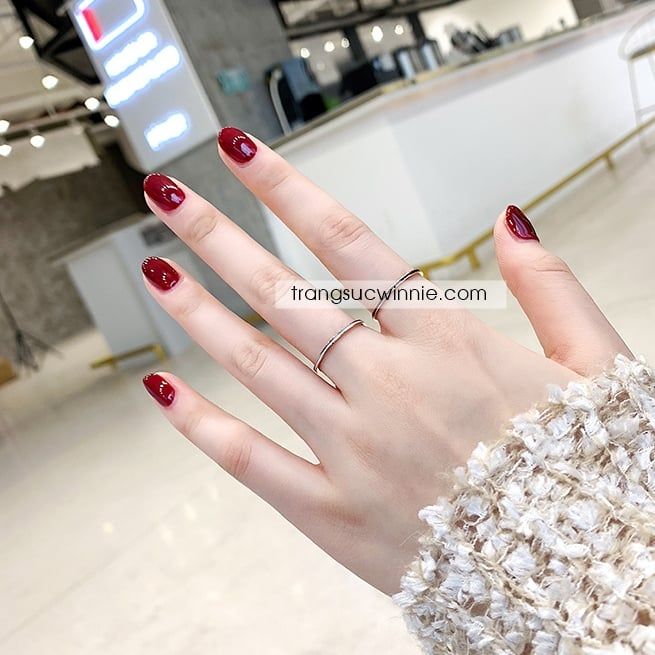  Nhẫn titan White midi 
