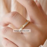  Nhẫn titan xà cừ VG 