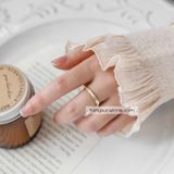  Nhẫn titan xà cừ VG 