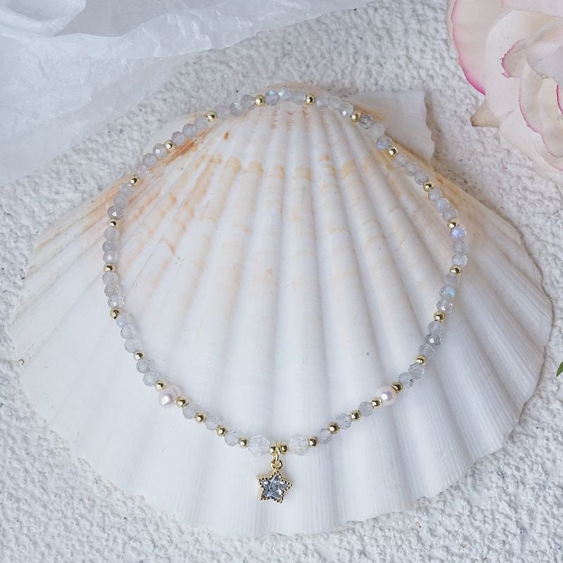  Lắc chân Sao pha lê 