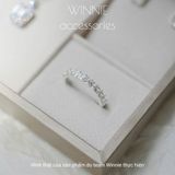  Nhẫn bạc S925 Baguette 