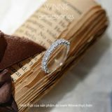  Nhẫn bạc S925 Baguette 