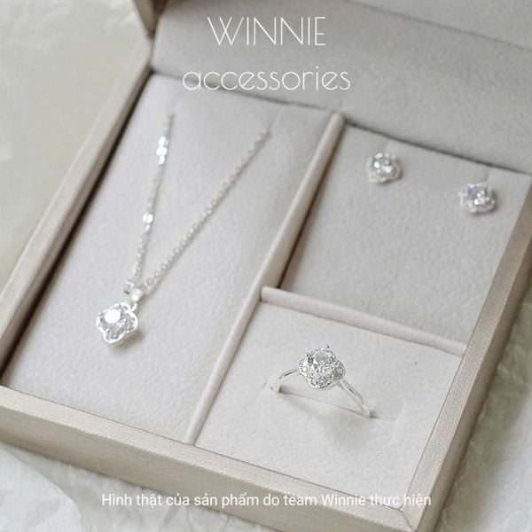  Nhẫn Bạc S925 Peony 