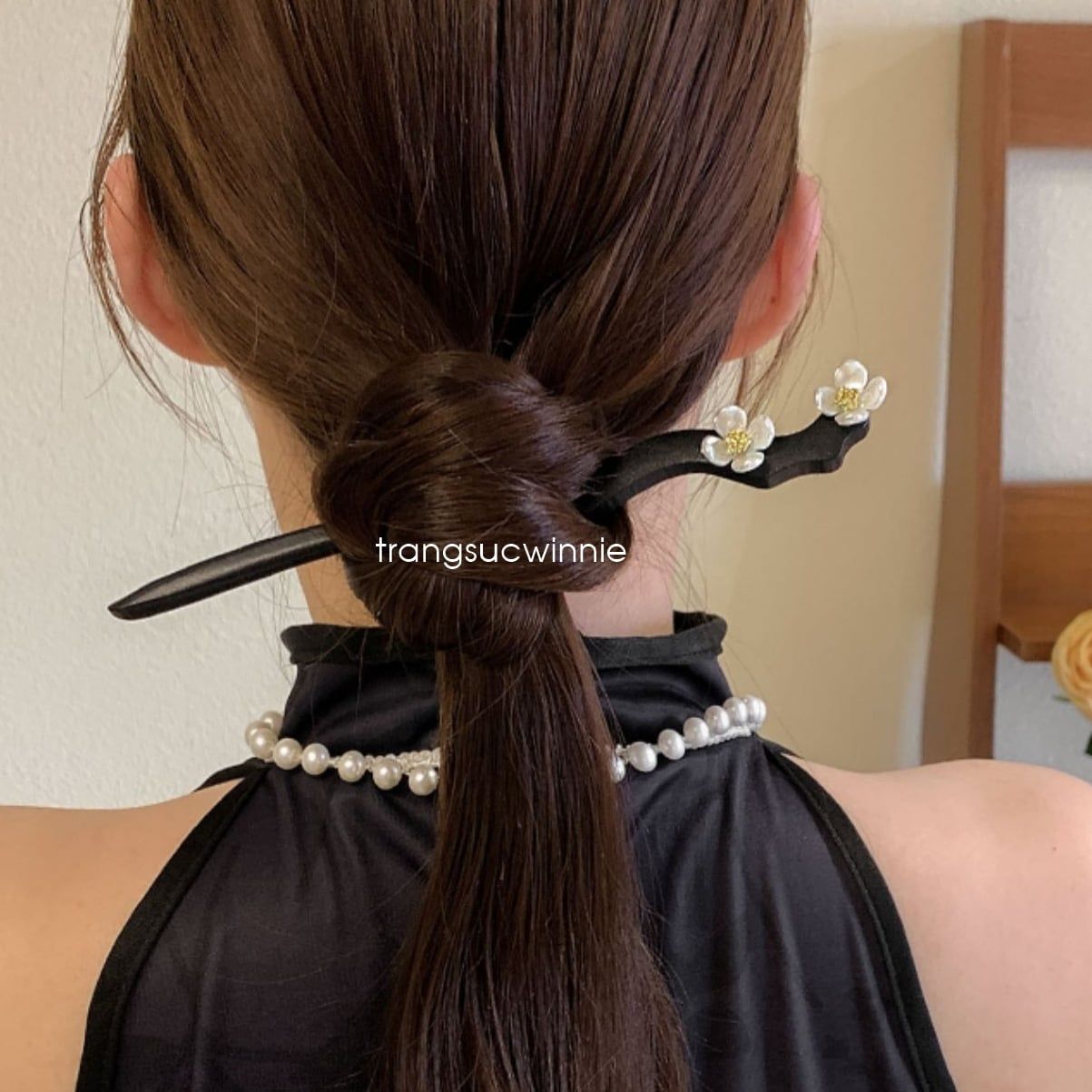  Trâm gỗ 2 hoa trắng 