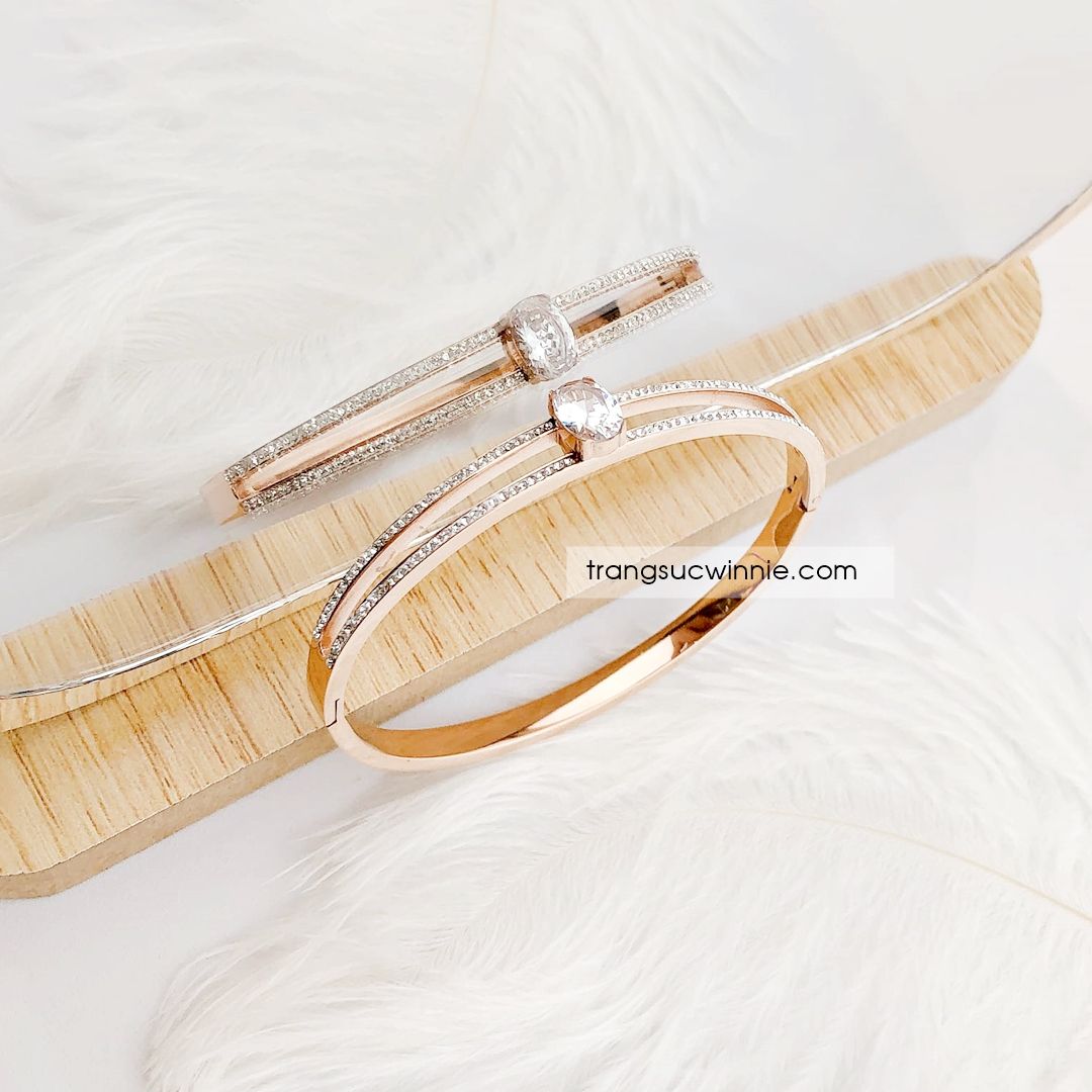  Vòng tay titan 2line VH 